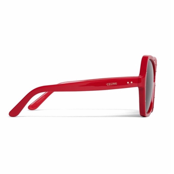 CELINE Red Acetate Crystal Butterfly Sunglasses CL4066IS - Picture 13 of 13